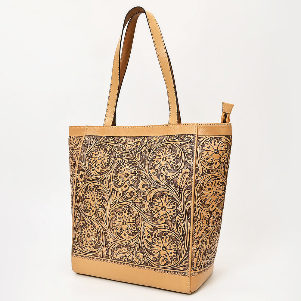 ADBGZ825A American Darling TOTE Hand Tooled Genuine Leather women bag western handbag purse