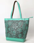 American Darling Tote Hand Tooled Genuine Leather women bag western handbag purse