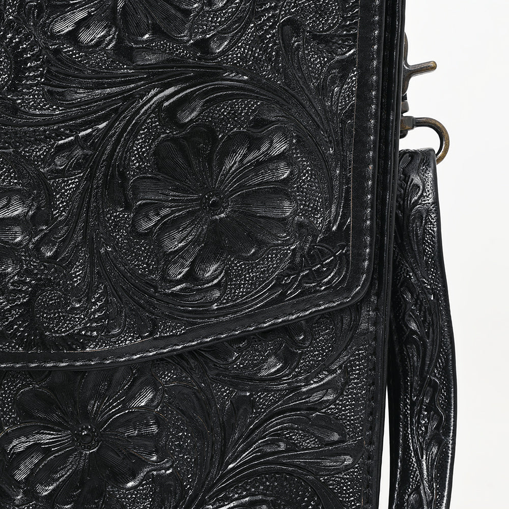 American Darling BRIEFCASE Hand Tooled Genuine Leather women bag western handbag purse