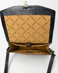 American Darling BRIEFCASE Hand Tooled Genuine Leather women bag western handbag purse