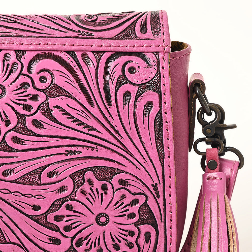 American Darling ADBG1439 Cross Body Hand Tooled Genuine Leather women bag western handbag purse