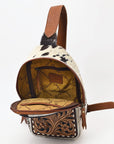 ADBGA544 American Darling SLING Hand Tooled Hair-on Genuine Leather women bag western handbag purse