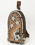 ADBGA545 American Darling SLING Hand Tooled Hair-on Genuine Leather women bag western handbag purse