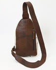 ADBGA547 American Darling SLING Hand Tooled Hair-on Genuine Leather women bag western handbag purse