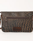 Ohlay Bags OHG173 Clutch Hand Tooled Genuine Leather Women Bag Western Handbag Purse