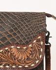 Ohlay Bags OHG173 Clutch Hand Tooled Genuine Leather Women Bag Western Handbag Purse