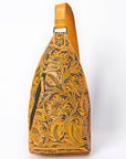 American Darling Sling Hand Tooled Genuine Leather Women Bag Western Handbag Purse