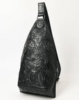 American Darling Sling Hand Tooled Genuine Leather Women Bag Western Handbag Purse