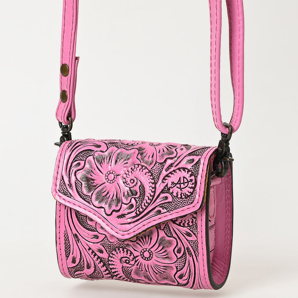 American Darling Wallet Hand Tooled Genuine Leather Women Bag Western Handbag Purse