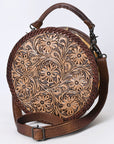 American Darling ADBG1449 Cross Body Hand Tooled Genuine Leather women bag western handbag purse