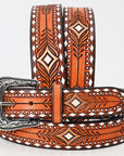 American Darling Western Leather Belt Unisex