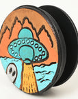 American Darling Hand Tooled Painted Floral Popsockets for Phone Grip Stand