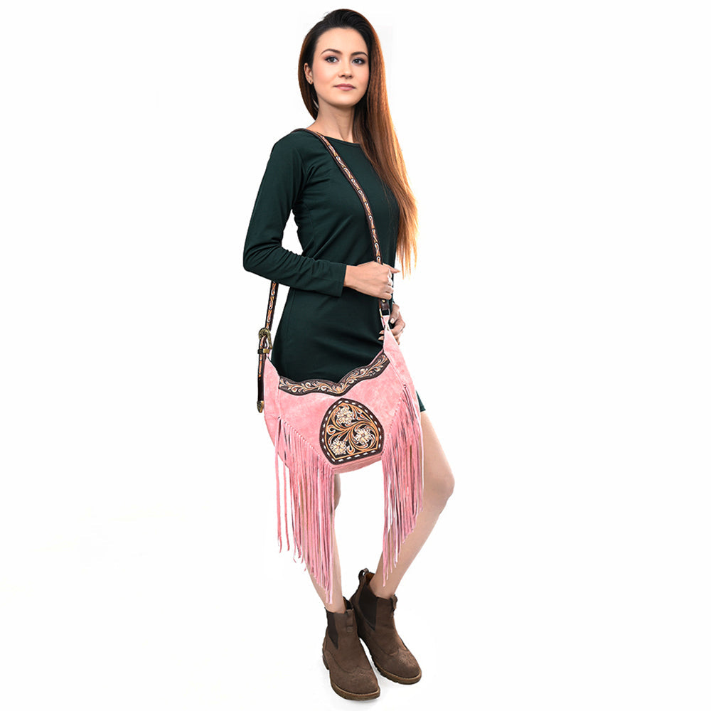 American Darling Cross Body I Hand Tooled Genuine Leather Women Bag Western Handbag Purse