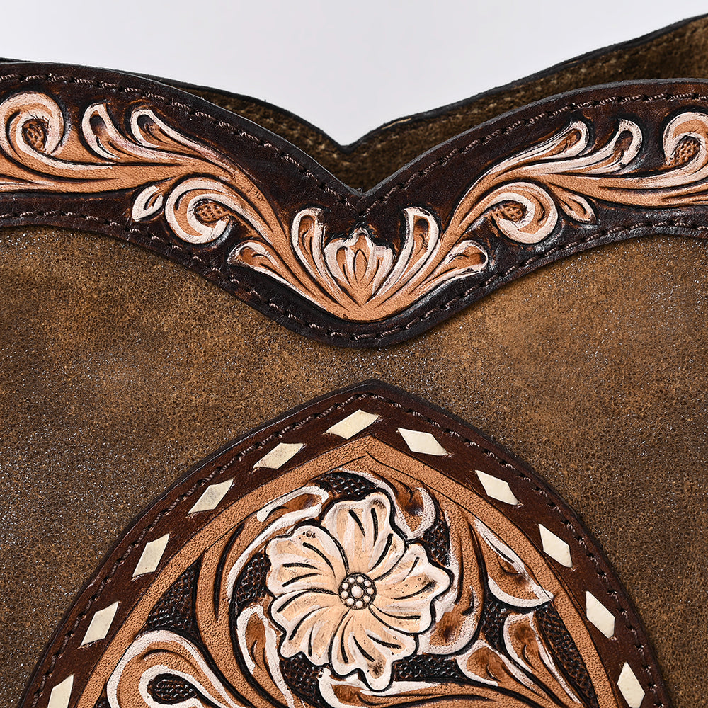 American Darling Cross Body I Hand Tooled Genuine Leather Women Bag Western Handbag Purse