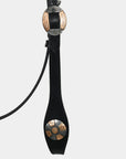 Hilason Western Horse Genuine Leather Headstall Bridle Engraved GS Concho Black