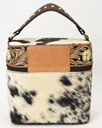 ADBGA427A American Darling JEWELRY CASE Hand Tooled Hair-on Genuine Leather women bag western handbag purse