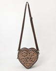 American Darling Adbga430A Canteen Hand Tooled Genuine Leather Women Bag Western Handbag Purse