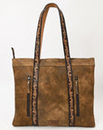 American Darling ADBGA479A Tote Hand Tooled Genuine Leather Women Bag Western Handbag Purse