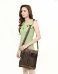 Ohlay Bags OHA109A Bucket Hair-On Genuine Leather Women Bag Western Handbag Purse