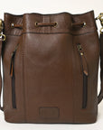 Ohlay Bags OHA109A Bucket Hair-On Genuine Leather Women Bag Western Handbag Purse