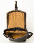 American Darling ADBGZ834 Hand Tooled Genuine Leather women bag western handbag purse