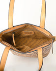 American Darling Hand Tooled Genuine Leather women bag western handbag purse