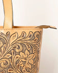 American Darling Hand Tooled Genuine Leather women bag western handbag purse