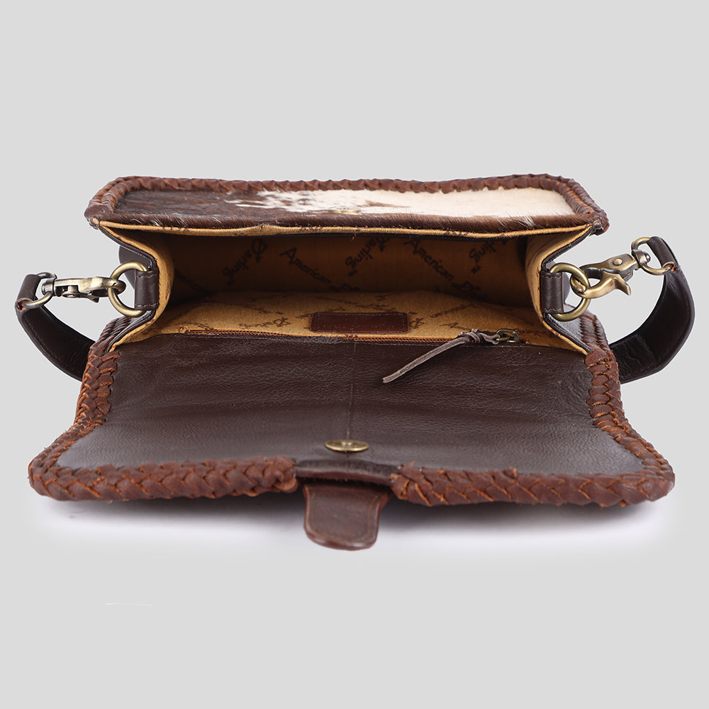 ADBGM403 American Darling HOBO Hair-on Genuine Leather women bag western handbag purse