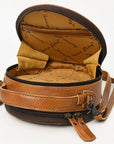 American Darling ADBG1457 Cross Body Hand Tooled Genuine Leather women bag western handbag purse