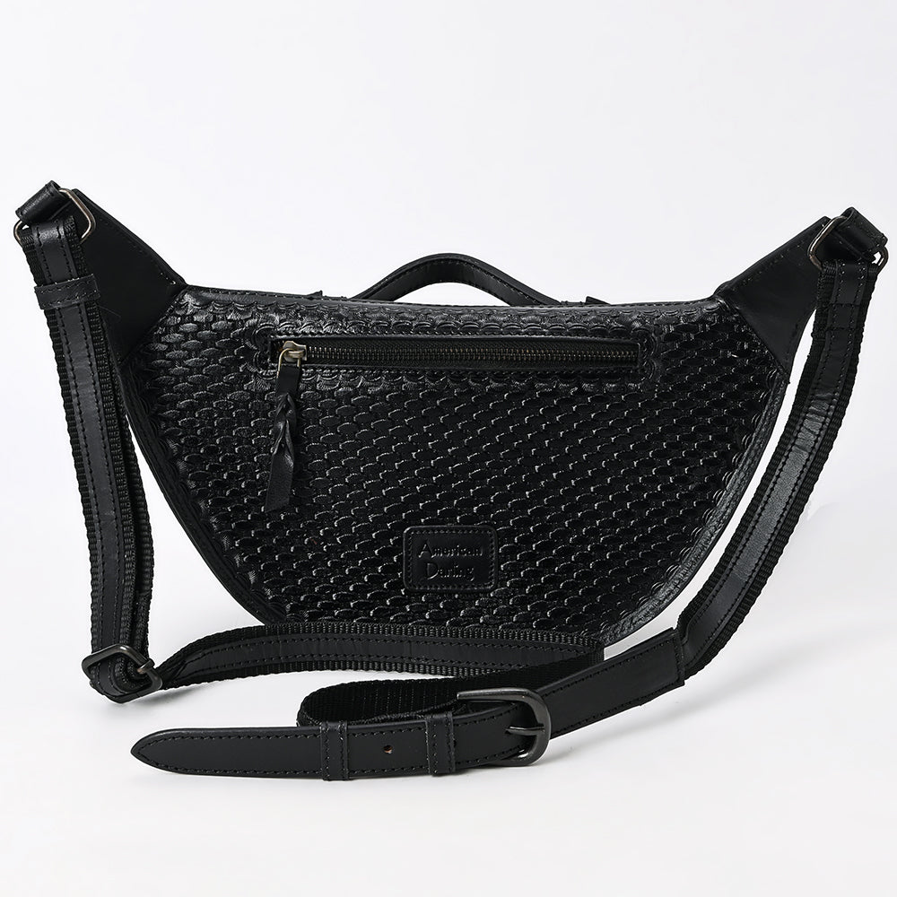 American Darling Fanny Pack Hand Tooled Genuine Western Leather Women Bag Handbag Purse |