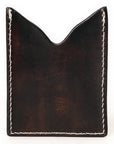 American Darling Floral Women & Men Hand Carved Genuine Leather Card Holder