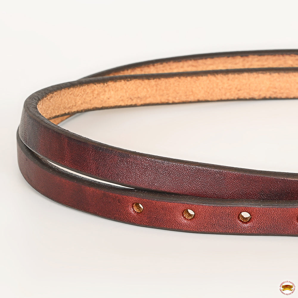Hilason Western Horse Throat Latch Replacement Strap Headstall Harness Leather