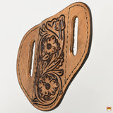 Med-Lrg Hilason Western Floral Stylish Design Geniune Leather Knife Holder