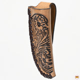 Stylish Leather Knife Holder | Hilason Western Floral Design