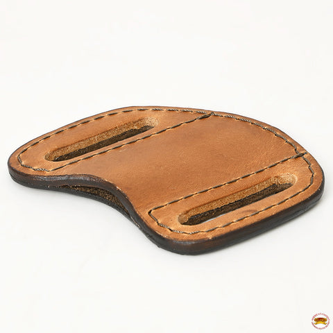 Med-Lrg Hilason Western Beautiful Stylish Design Geniune Leather Knife Holder