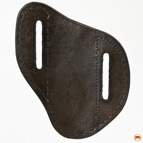 Med-Lrg Hilason Western Floral Stylish Design Geniune Leather Knife Holder