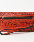 American Darling Clutch Hand Tooled Genuine Leather women bag western handbag purse