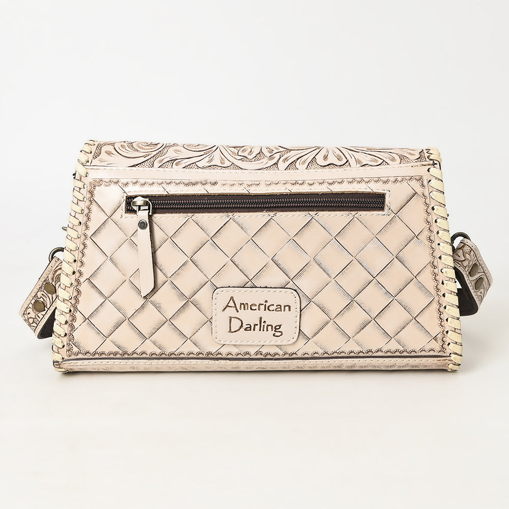 American Darling Wallet Hand Tooled Genuine Leather women bag western handbag purse