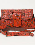 American Darling Wallet Hand Tooled Genuine Leather women bag western handbag purse