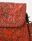 American Darling Wallet Hand Tooled Genuine Leather women bag western handbag purse