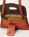 American Darling Wallet Hand Tooled Genuine Leather women bag western handbag purse