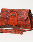 American Darling Wallet Hand Tooled Genuine Leather women bag western handbag purse
