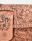American Darling Wallet Hand Tooled Genuine Leather women bag western handbag purse