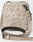 American Darling Cross Body Hand Tooled Genuine Leather women bag western handbag purse