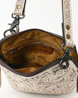 American Darling Cross Body Hand Tooled Genuine Leather women bag western handbag purse