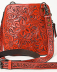 American Darling Cross Body Hand Tooled Genuine Leather women bag western handbag purse