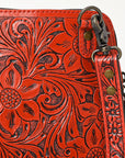 American Darling Cross Body Hand Tooled Genuine Leather women bag western handbag purse