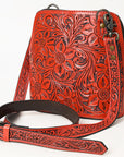 American Darling Cross Body Hand Tooled Genuine Leather women bag western handbag purse