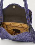 American Darling ADBG1137A Clutch Hand Tooled Genuine Leather women bag western handbag purse