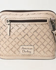 American Darling Cross Body Hand Tooled Genuine Leather women bag western handbag purse
